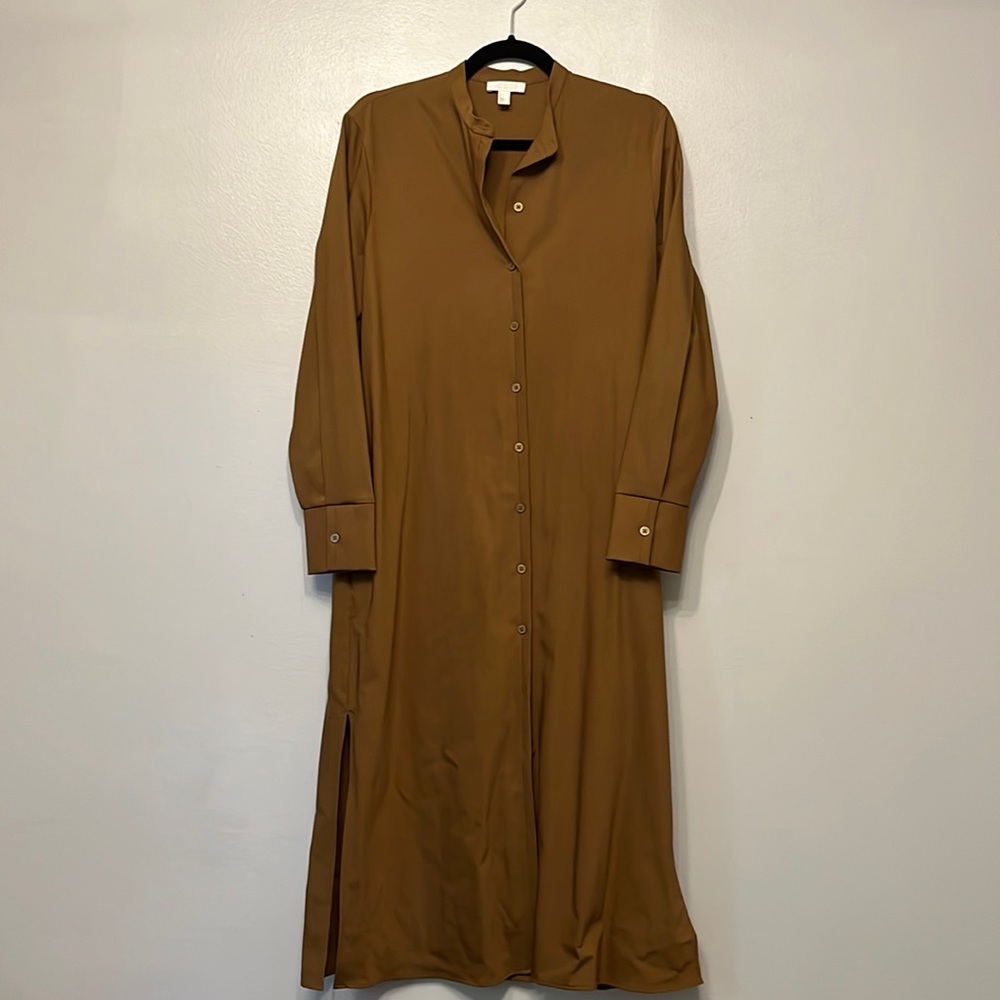 COS Dress Size 2 Brown Wool